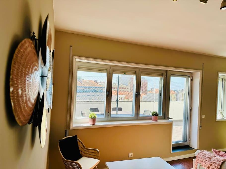 Апартаменты Renovado Com Ac, 2 Wc Completos, Terraco E Garagem Порту Экстерьер фото