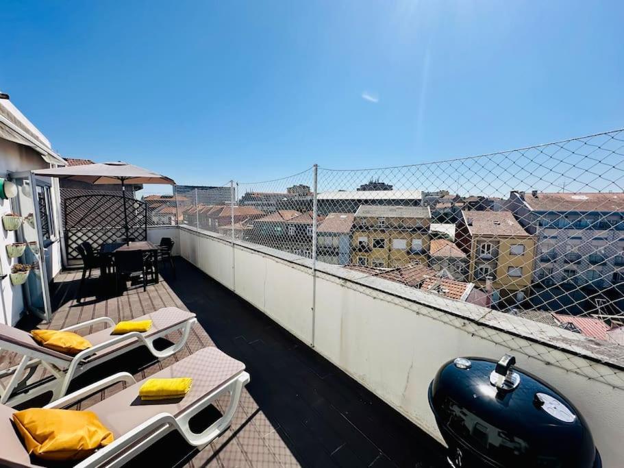 Апартаменты Renovado Com Ac, 2 Wc Completos, Terraco E Garagem Порту Экстерьер фото